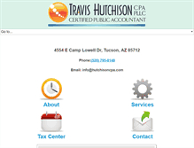 Tablet Screenshot of hutchisoncpa.com